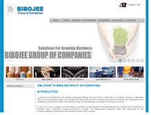 Tablet Screenshot of bibojee.com.pk